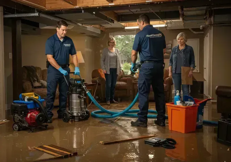 Basement Water Extraction and Removal Techniques process in Woodfin, NC